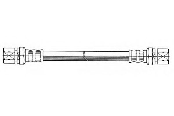 Тормозной шланг FERODO FHY2051
