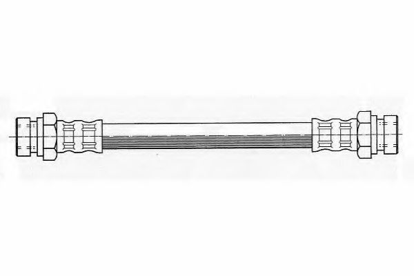 Тормозной шланг FERODO FHY2162