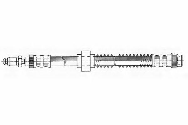 Тормозной шланг FERODO FHY2174
