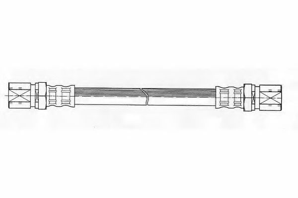 Тормозной шланг ferodo FHY2181