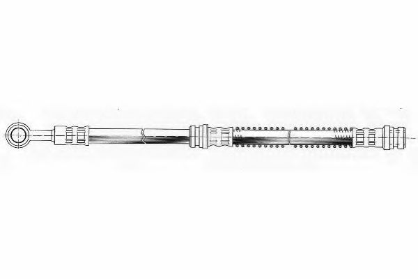 Тормозной шланг FERODO FHY2220