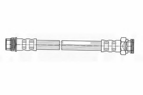Тормозной шланг FERODO FHY2251