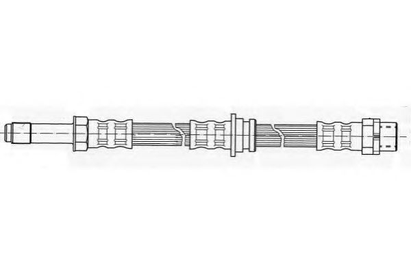Тормозной шланг FERODO FHY2252