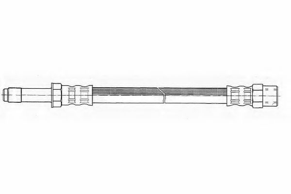 Тормозной шланг FERODO FHY2256