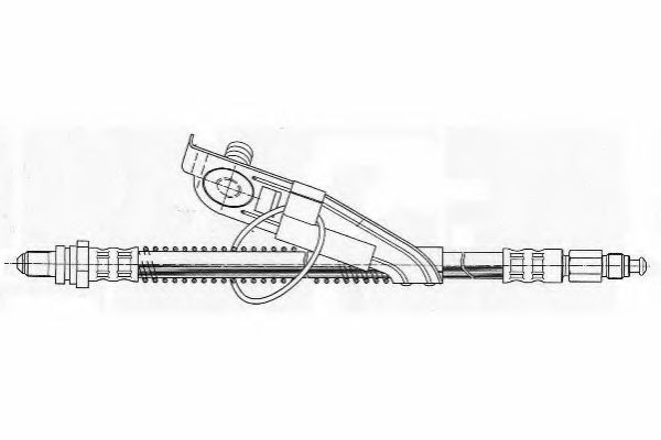 Тормозной шланг FERODO FHY2283