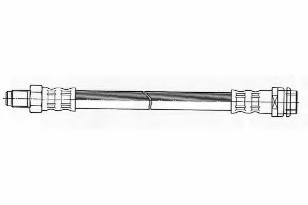 Тормозной шланг FERODO FHY2297