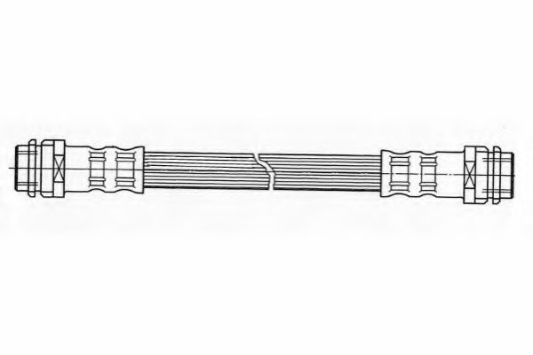 Тормозной шланг FERODO FHY2298