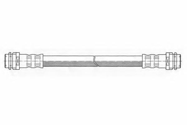 Тормозной шланг FERODO FHY2303