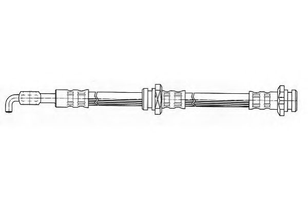 Тормозной шланг FERODO FHY2307