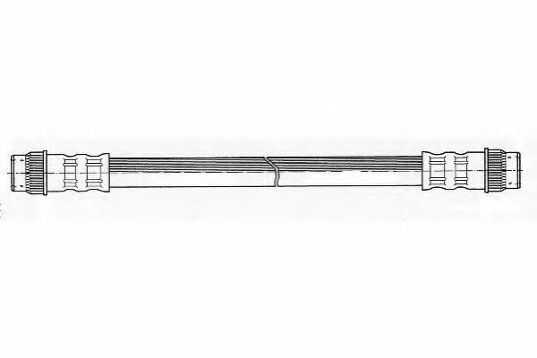 Тормозной шланг FERODO FHY2308