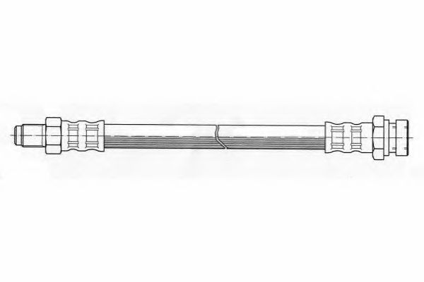 Тормозной шланг FERODO FHY2325
