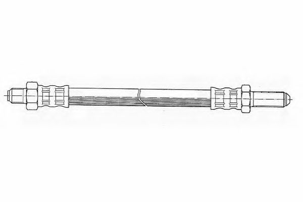 Тормозной шланг ferodo FHY2357