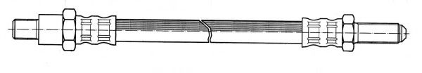 Тормозной шланг ferodo FHY2371