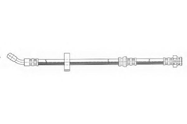 Тормозной шланг ferodo FHY2395