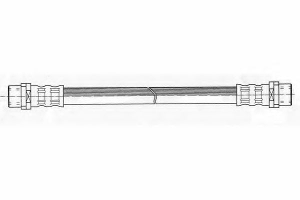 Тормозной шланг FERODO FHY2433