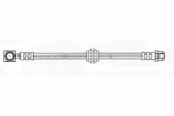 Тормозной шланг FERODO FHY2478