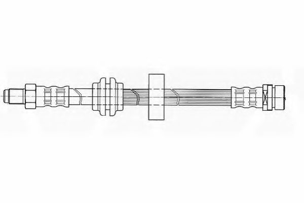 Тормозной шланг FERODO FHY2484