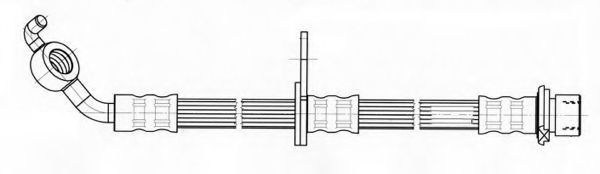 Тормозной шланг FERODO FHY2635