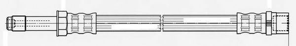 Тормозной шланг FERODO FHY2676