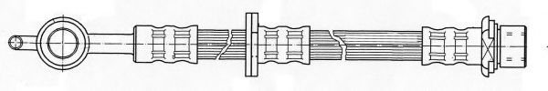 Тормозной шланг FERODO FHY3051