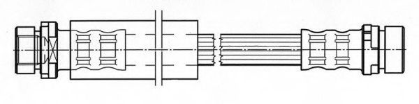 Тормозной шланг FERODO FHY3017