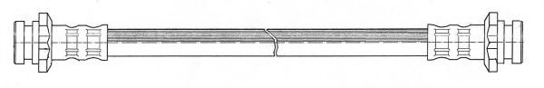 Тормозной шланг FERODO FHY3057