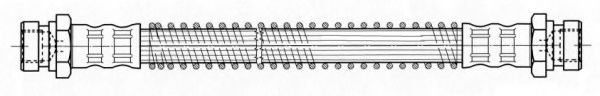 Тормозной шланг FERODO FHY3123