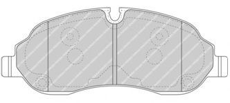 Тормозные колодки FERODO FVR4661