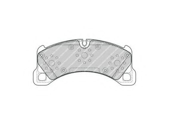 Тормозные колодки FERODO FDB4717