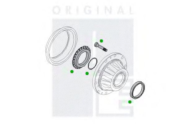 Ступица колеса peautomotive 2313-06739-0269-01