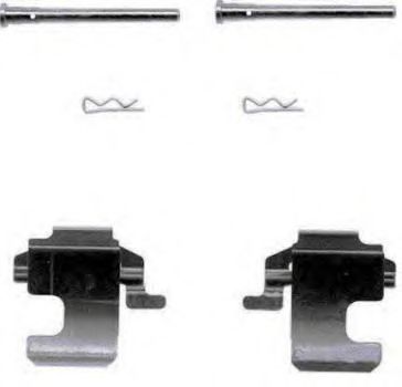 Скобы тормозных колодок BREMBO A 02 244