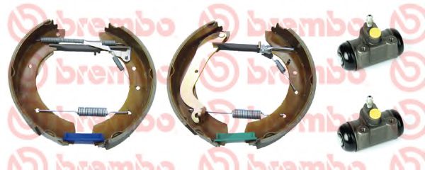 Тормозные колодки барабанные BREMBO K 23 016