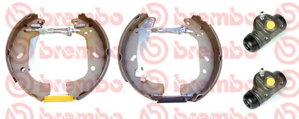 Тормозные колодки барабанные BREMBO K 23 033