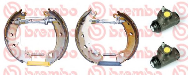 Тормозные колодки барабанные BREMBO K 23 040