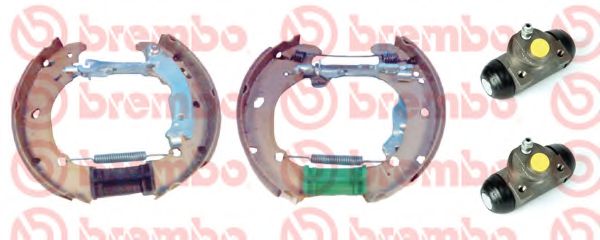 Тормозные колодки барабанные BREMBO K 23 042