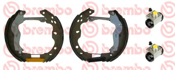 Тормозные колодки барабанные BREMBO K 23 066