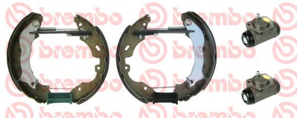 Тормозные колодки барабанные BREMBO K 24 040