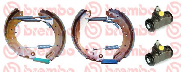 Тормозные колодки барабанные BREMBO K 24 044