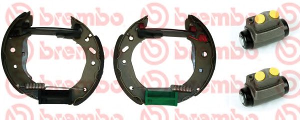 Тормозные колодки барабанные BREMBO K 24 056