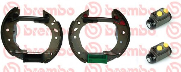 Тормозные колодки барабанные BREMBO K 24 057