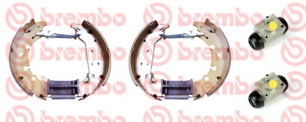 Тормозные колодки барабанные BREMBO K 24 062