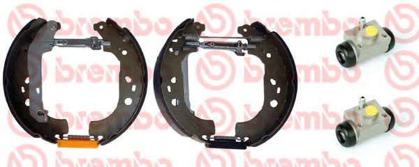 Тормозные колодки барабанные BREMBO K 24 071