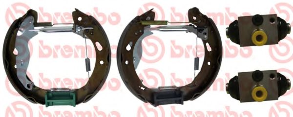 Тормозные колодки барабанные BREMBO K 24 072