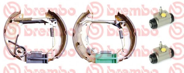 Тормозные колодки барабанные BREMBO K 50 003