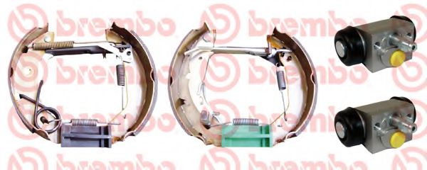 Тормозные колодки барабанные BREMBO K 50 004