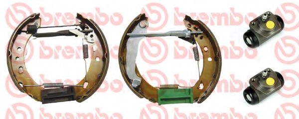 Тормозные колодки барабанные BREMBO K 56 009