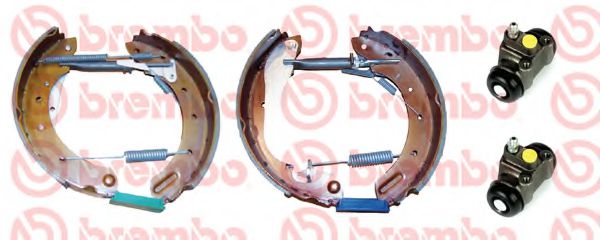 Тормозные колодки барабанные BREMBO K 56 011