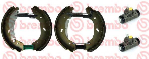 Тормозные колодки барабанные BREMBO K 56 017