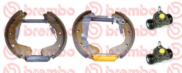 Тормозные колодки барабанные BREMBO K 59 027