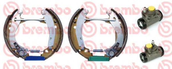 Тормозные колодки барабанные BREMBO K 61 046